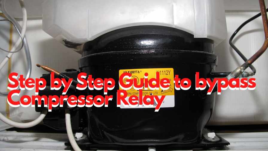 Guide to bypass a Refrigerator Relay